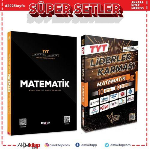 Marka TYT Matematik Soru Bankası ve Liderler Deneme Seti 2 Kitap