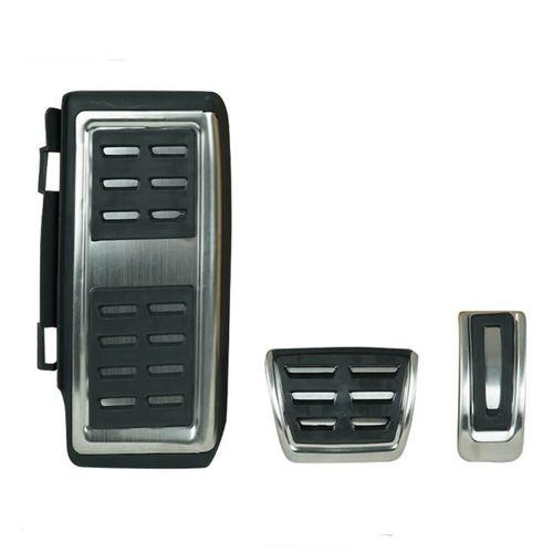Volkswagen Golf 7 Otomotik Pedal Seti Takımı Kromlu 3 Parça