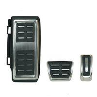 Volkswagen Golf 7 Otomotik Pedal Seti Takımı Kromlu 3 Parça