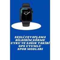 Akıllı Saat Nabız Ölçebilen Adımsayar Kalori Hesaplama Tema Değiştirme Gps Uyumlu