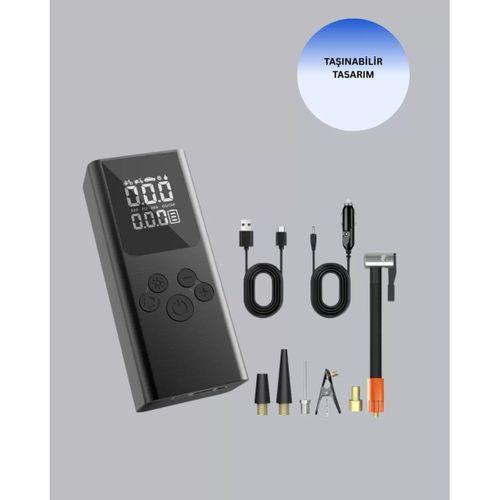 Dijital Lastik Pompası Çok Amaçlı Taşınabilir Kompresör