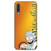 Samsung Galaxy A50 Uyumlu Kılıf Rick And Morty (15) Antişok Kılıf Harry Herpson