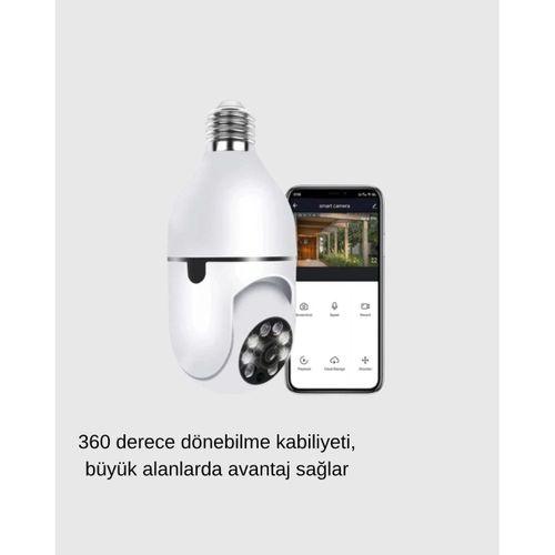 360 Derece Dönebilen Akıllı Duylu Kamera – Ptz, Uzaktan Kontrol, Hareket Algılama