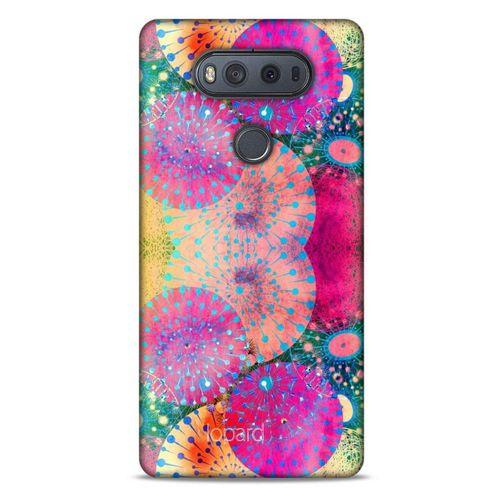 LG K61 Kılıf Pastel Renkler (47) Crystal Flex Kılıf Fuşya Sarı