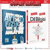 Benim Hocam 2023 AYT Fizik Konu ve AKM Dil Bilgisi Soru Bankası Seti 2 Kitap