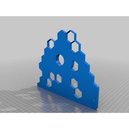 Creality K1 Petek Tarzı Yan Montaj Seti (Bu ürün Sadece Plastik parçadır - Almadan Önce Soru Sorabilirsiniz)