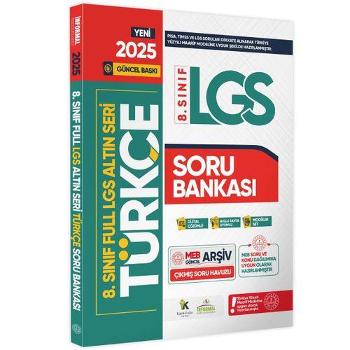 2025 8 Sınıf Full LGS Altın Seri TÜRKÇE MEB Çıkmış Soru Bankası Modüler Seti PDF/Video Çözümlü