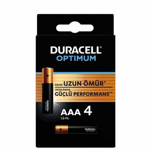 Duracell Duracell 4Lü Optimum AAA Kalem Pil