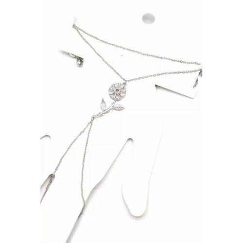 Papatya Şahmeran Bileklik - Gümüş