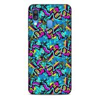 Graffitix (30) Desenli Silikon Kapak Samsung Galaxy A40 Kılıf