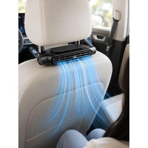 Otomobil Koltuk Başlığı Fanı Güçlü Turbo Hava Akışı Sunan Araç İçi Soğutucu