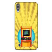 Retro (32) Desen Soft Silikon Kılıf Renkli Samsung Galaxy M10 Kılıf