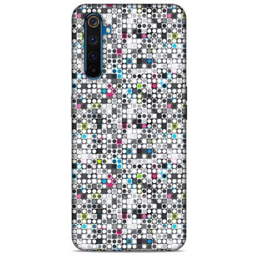 Geometrix 08 Oppo Realme 6 Pro Kılıf Silikon Kapak