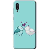 Galaxy A02 Kılıf HD Desen Baskılı Arka Kapak - Mutlu Kuşlar + Kırılmaz Cam