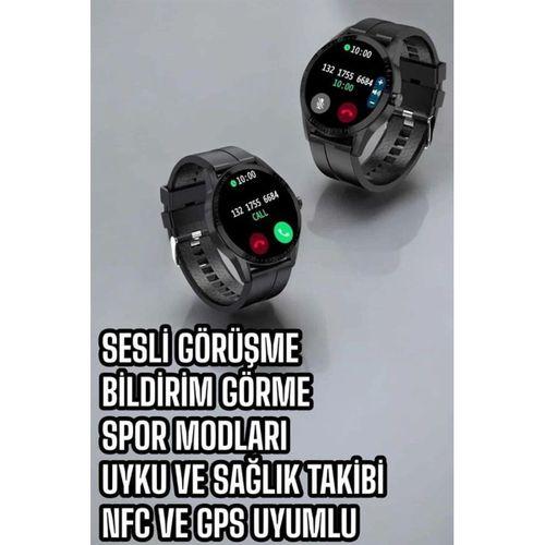 Akıllı Saat Sesli Görüşme Bluetooth Bağlantılı 3 Kordonlu Yeni Nesil