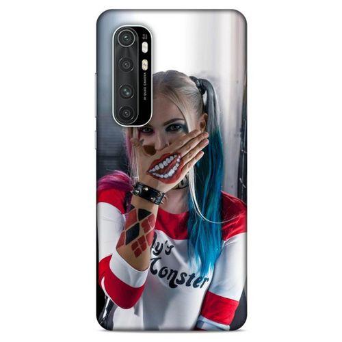 Xiaomi Mi Note 10 Lite Uyumlu Kılıf Harley Quinn (25) Antişok Kapak Kiremit