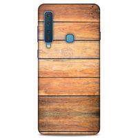Lopard Samsung Galaxy A9 2018 Uyumlu Kılıf Wood'X (13) Silikon Kap Baskılı