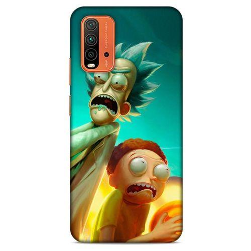 Xiaomi Redmi 9T Uyumlu Kılıf Rick And Morty (24) Darbe Emici Kılıf Frank Palicky