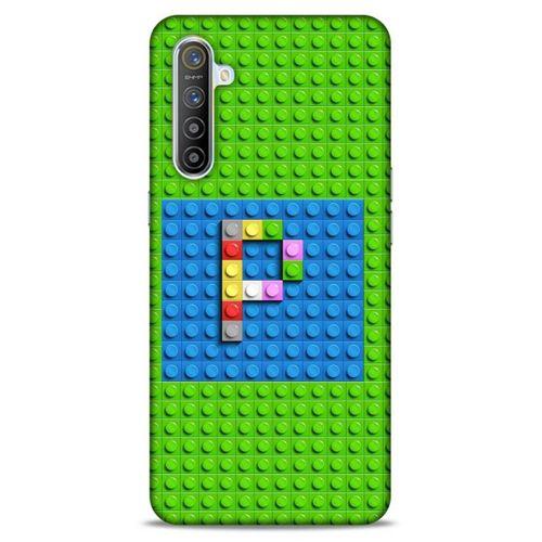 Lopard Oppo Realme XT Uyumlu Kılıf BloX (28) Arka Kapak P Harfi