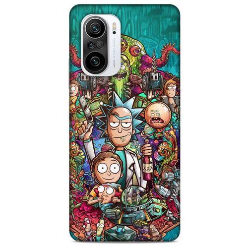 Xiaomi Redmi K40 Uyumlu Kılıf Rick And Morty (32) Soft Silikon Kılıf Cronenberg Morty