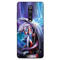 Xiaomi Mi 9T Pro Kılıf Dragons (31) TPU Kılıf Ejderha ve Sahibe
