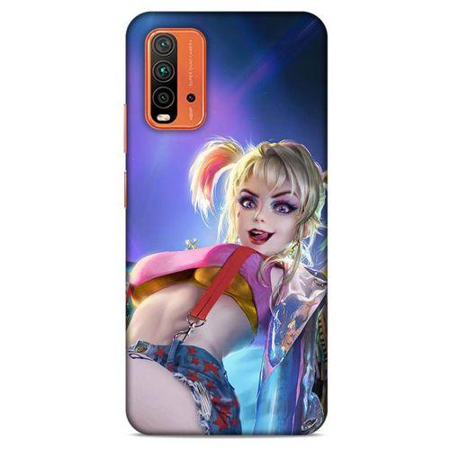 Xiaomi Redmi 9T Uyumlu Kılıf Harley Quinn (6) Silikon Kılıf Lacivert