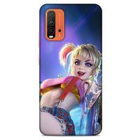 Xiaomi Redmi 9T Uyumlu Kılıf Harley Quinn (6) Silikon Kılıf Lacivert
