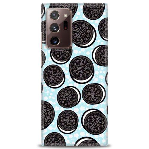Samsung Galaxy Note 20 Ultra Kılıf HD Baskılı Kılıf - Oreo + Tam Ekran Koruyucu