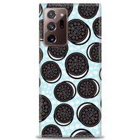 Samsung Galaxy Note 20 Ultra Kılıf HD Baskılı Kılıf - Oreo + Tam Ekran Koruyucu