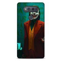 LG K61 Uyumlu Kılıf Joker (17) Tasarım Kılıf Yeşil Kırmızı