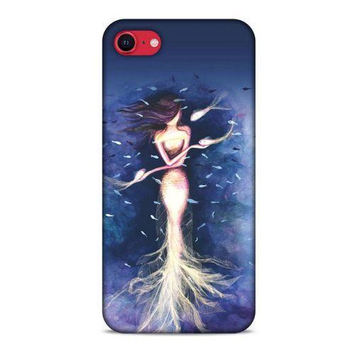 Y.Liva-2021 Özel Seri Deniz Kızı Apple iPhone SE 2020 Kılıf Silikon Kapak
