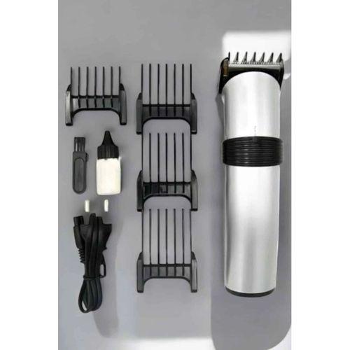 4 Taraklı Profesyonel Şarjlı Saç Ve Sakal Kesme Tıraş Makinesi Seti