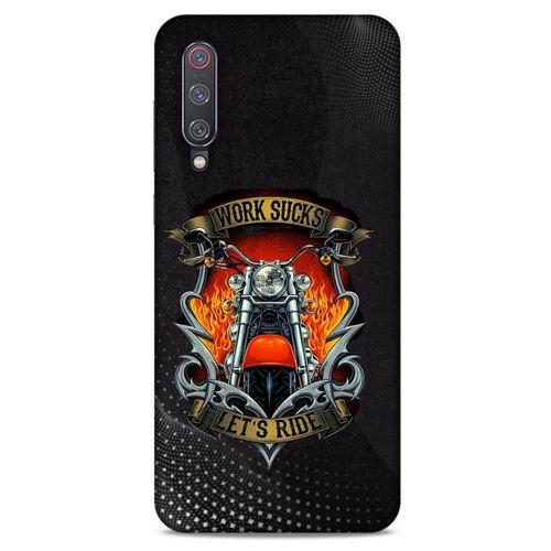 Xiaomi Mi 9 Uyumlu Kılıf Motorsiklet (8) Baskılı Kılıf Harley Davidson
