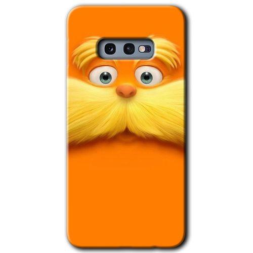 Potkal Hediye Fabrikası Samsung Galaxy S10e HD Baskılı Kılıf + 9D Tam Ekran Koruyucu - Garfield