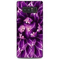 Lopard Samsung Galaxy Note 8 Uyumlu Kılıf Bahar (12) Koruyucu Silikon Mor