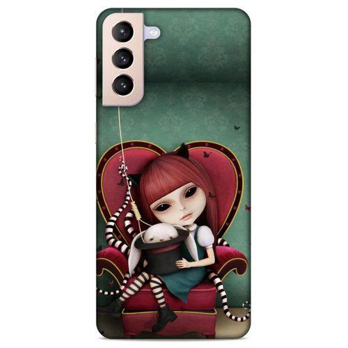 Lopard Samsung Galaxy S21 Plus Uyumlu Kılıf Manipülasyon ☻ (1) Kılıfı Baskılı
