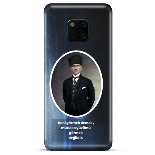General Mobile GM 20 Kılıf Atatürk (7) Telefon Kılıfı Lavivert