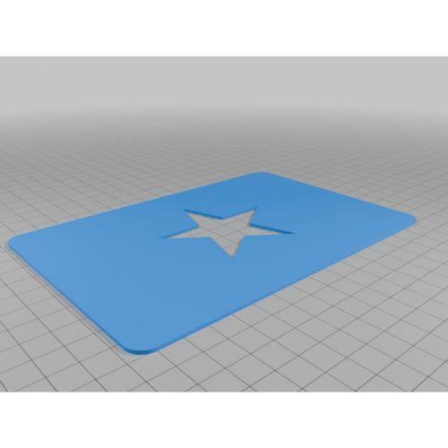 Vietnam Bayrağı 3D Baskı (Bu ürün Sadece Plastik parçadır - Almadan Önce Soru Sorabilirsiniz)