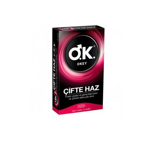 Prezervatif çifte haz 10'lu