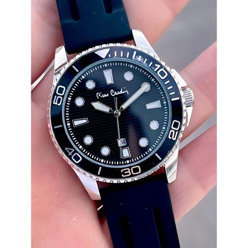 Pierre Cardin Silikon Kordon 2 Yıl Garantili 3 Atm Suya Dayanıklı Erkek Kol Saati PP.800311F01