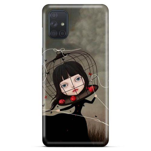 Lopard Samsung Galaxy M51 Uyumlu Kılıf Manipülasyon ☻ (40) Fit Silikon Kılıf Desenli