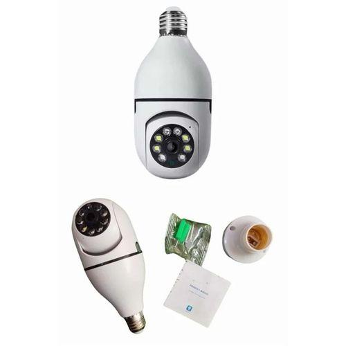 Gece Görüşlü Akıllı Dönebilen Ev Kamerası Ampül Kamera