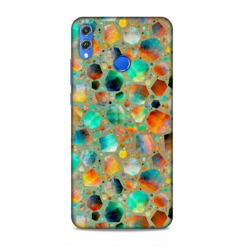 Huawei Honor 8x Uyumlu Kılıf Utopia (26) Tpu Silikon Kılıf Su Yeşili