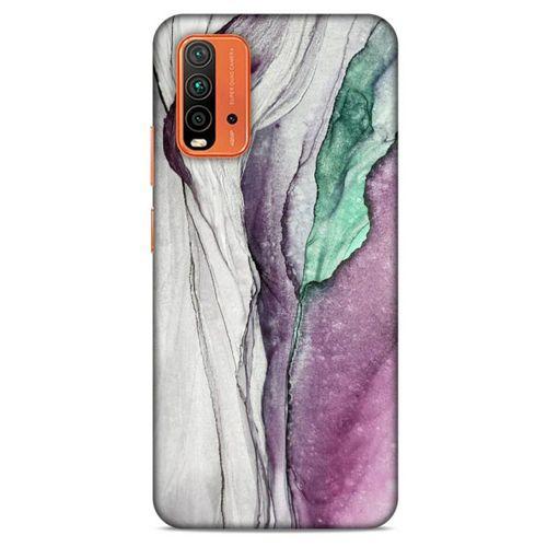Xiaomi Poco M3 Uyumlu Kılıf Mor Delisi (29) Arka Koruma Kılıfı Mermer