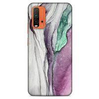 Xiaomi Poco M3 Uyumlu Kılıf Mor Delisi (29) Arka Koruma Kılıfı Mermer