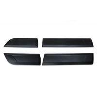 MITSUBISHI L200 2019 Set 4 Parça Kapı Kaplama Siyah Mat Asa Kum Desen İnce Model