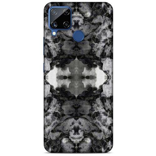 Mermer Desenli (48) Tema Bumper Kılıf Zümrüt Oppo Realme C15 Kılıf