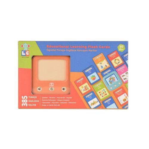 LC-31050 Öğretici Türkçe-İngilizce Konuşan Flash Kartlar -Let's Be Child