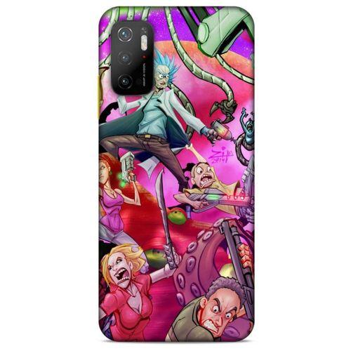 Xiaomi Poco M3 Pro Uyumlu Kılıf Rick And Morty (43) Thin Fit Kılıf Jerry C-500A