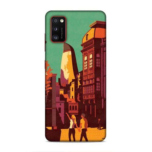 Samsung Galaxy A41 Uyumlu Kılıf Azarbaijan (44) Tough Armor Kılıf Bakü Çizim